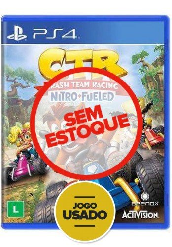 Crash Team Racing Nitro-Fueled - PS4 (Usado)